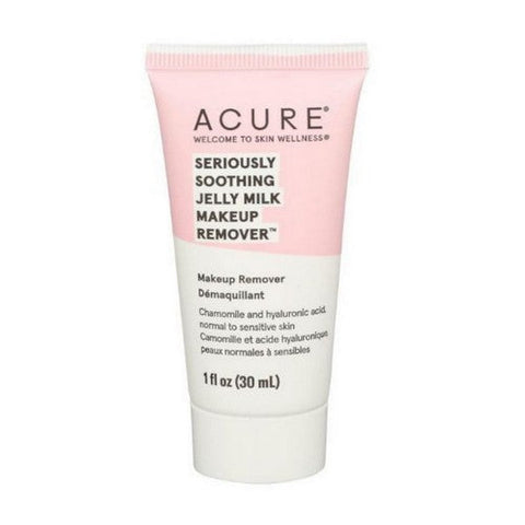 Acure, Soothing Clear Turmeric Jelly Makeup Remover, 1 Oz Acure