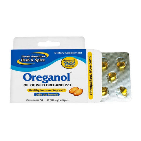 North American Herb & Spice, Oreganol P73 Convenience, 10 Softgels North American Herb & Spice