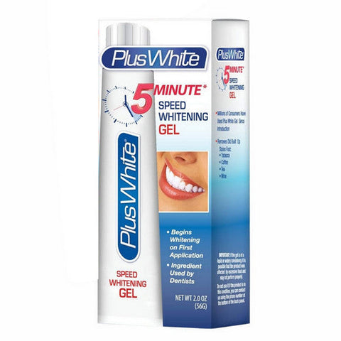 Plus White, 5 Minute Speed Whitening Gel, 2 Oz Plus White