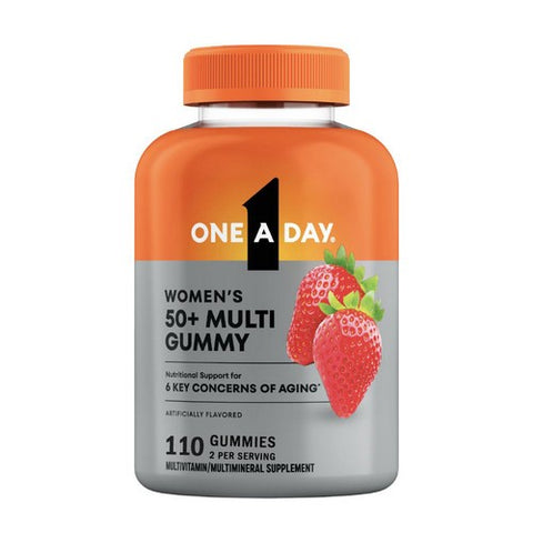 One-A-Day, One A Day Advanced Multivitamin Women's 50+, 110 Gummies One-A-Day