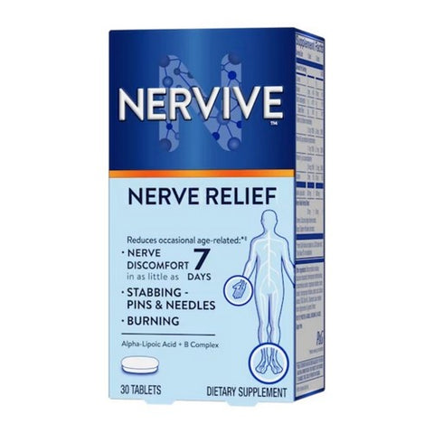 Nerve Relief Tablets 30 Tabs by Nervive