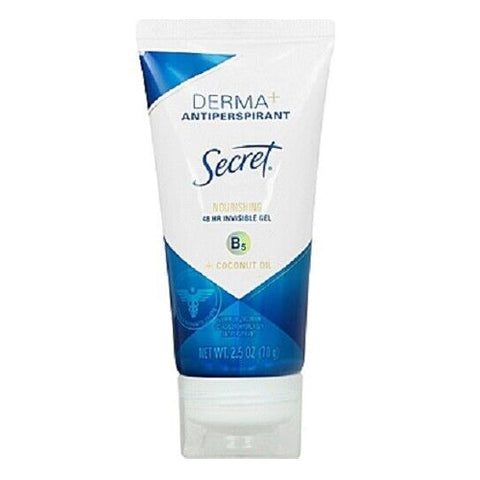 Crest, Secret Derma+ Invisible Gel Antiperspirant & Deodorant, 2.5 Oz Secret