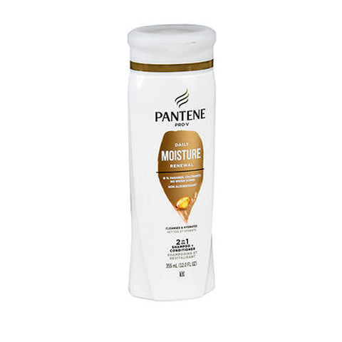 Pantene, Pro-V Daily Moisture Renewal 2 In 1 Shampoo And Conditioner, 12 Oz Pantene