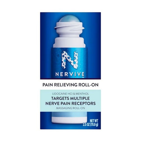 Nervive, Pain Relieving Liquid Roll-On, 2.5 Oz Nervive