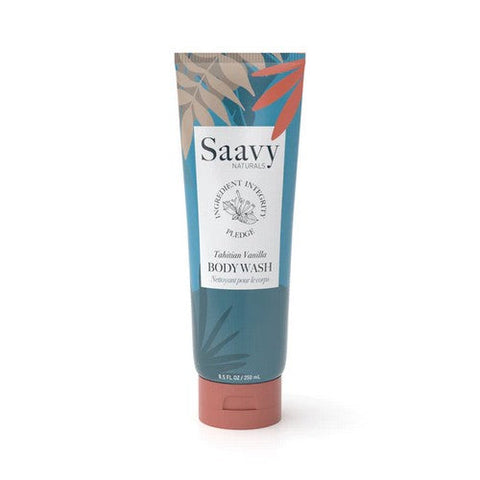 Saavy Naturals, Tahitian Vanilla Body Wash, 8.5 Oz Saavy Naturals