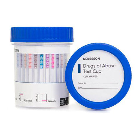 McKesson, Drugs of Abuse Test Kit 25 Tests CLIA Waived 16-6125A3, Box Of 25 McKesson