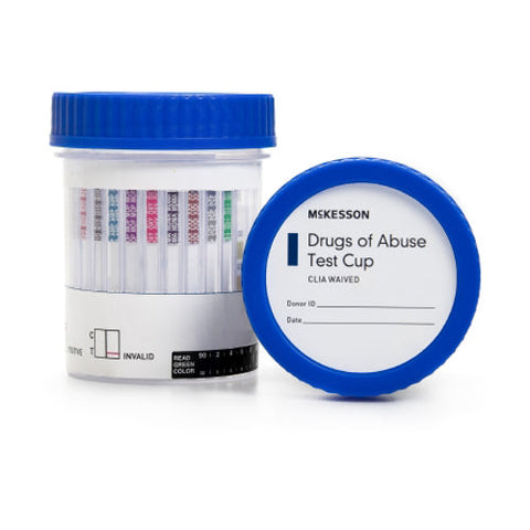 McKesson, 14-Drug Panel with Adulterants Drugs of Abuse Test, Box Of 25 McKesson