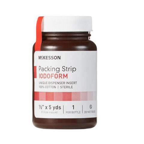 McKesson, Iodoform Wound Packing Strip + Inch x 5 Yard, 1 Each McKesson