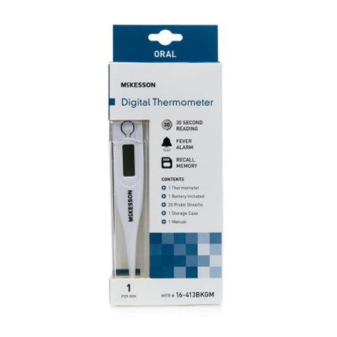 McKesson, Digital Oral Thermometer, Box Of 12 McKesson
