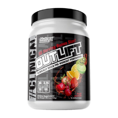 Nutrex Research, Outlift Fruit Punch, 30 Servings Nutrex Research