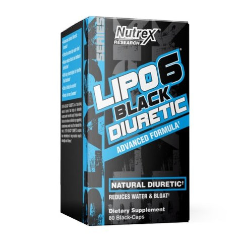Nutrex Research, LIPO-6 Black Diuretic, 80 Capsules Nutrex Research