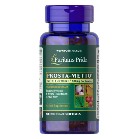 Puritan's Pride, Flowens Prosta Metto, 60 Softgels Puritan's Pride