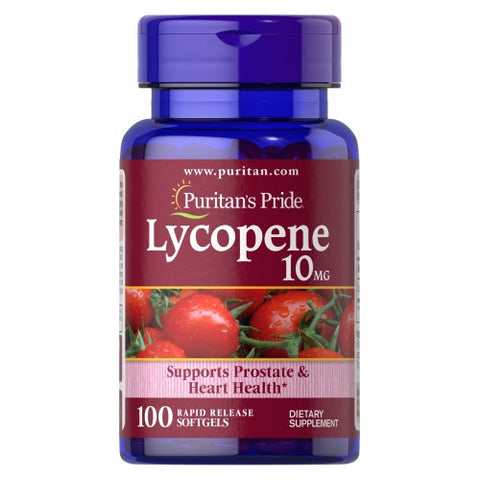 Puritan's Pride, Lycopene, 10 mg, 100 Softgels Puritan's Pride