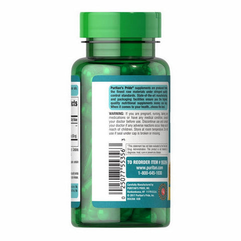 Puritan's Pride, Curcuminoids from Turmeric Standardized Extract, 500 Mg, 30 Capsules Puritan's Pride