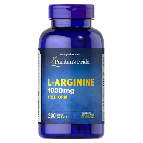 Puritan's Pride, L-Arginine, 1000 mg, 200 Caplets Puritan's Pride