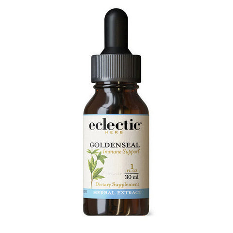 Eclectic Herb, Goldenseal, 1 Oz with Alcohol Eclectic Herb