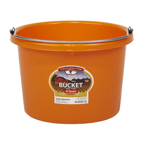 DuraFlex Plastic Pail Orange 1 Count by Duraflex