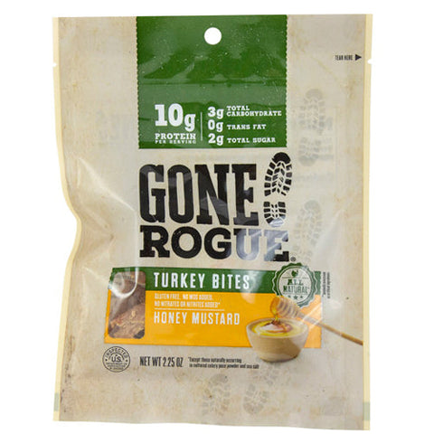 Gone Rogue, Turkey Bites, Honey Mustard 2.25 Oz Gone Rogue