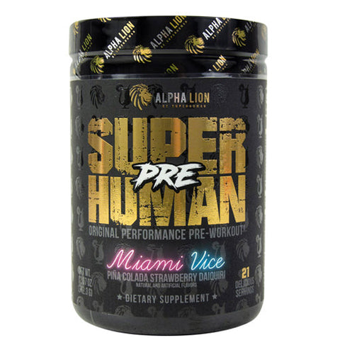 Alpha Lion, Superhuman Pre, Miami Vice 21 Servings Alpha Lion