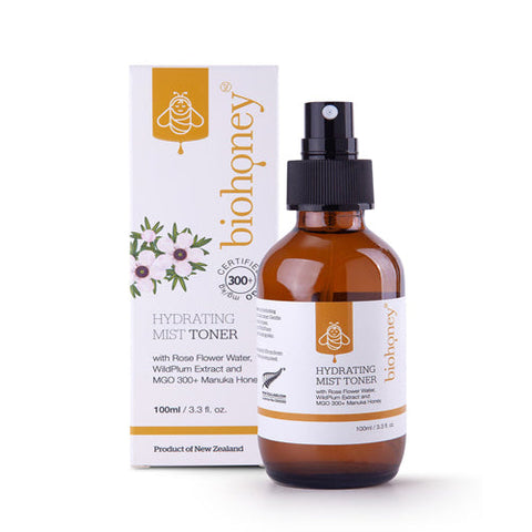 Biohoney, Hydrating Mist Toner, 3.3 Oz Biohoney