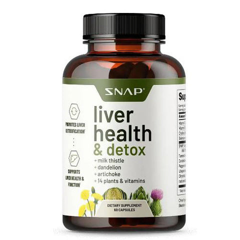 Snap Supplements, Liver Health & Detox, 60 Caps Snap Supplements