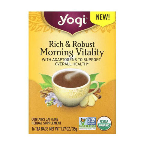 Yogi, Rich And Robust Morning Vitality, 16 Counts Yogi