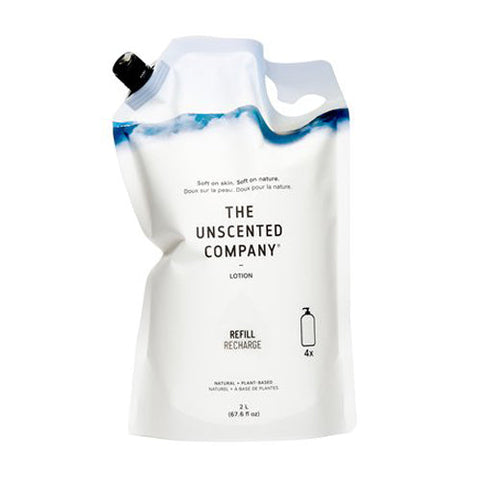 The Unscented Company, Hand & Body Lotion Refill Pouch, 67.6 Oz The Unscented Company
