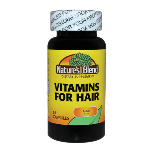 Nature's Blend, Vitamins For Hair, 50 Caps Nature's Blend