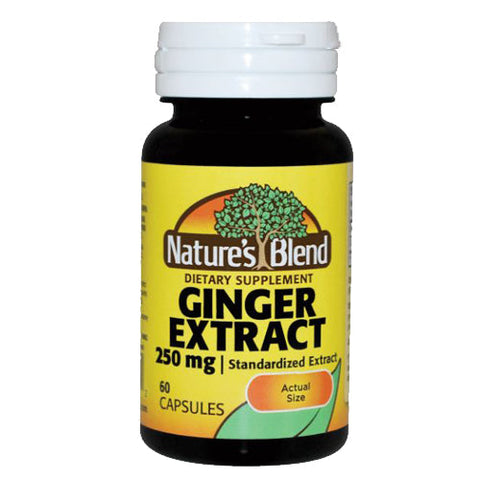 Nature's Blend, Ginger Extract, 250 mg, 60 Caps Nature's Blend
