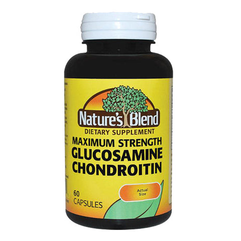 Nature's Blend, Glucosamine / Chondroitin Max Strength, 60 Caps Nature's Blend