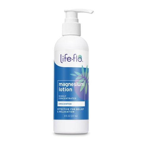 Life-Flo, Magnesium Lotion Unscented, 8 Oz Life-Flo