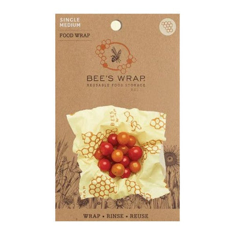 Bees Wrap, Honeycomb Single Medium Wrap, 1 Count Bees Wrap