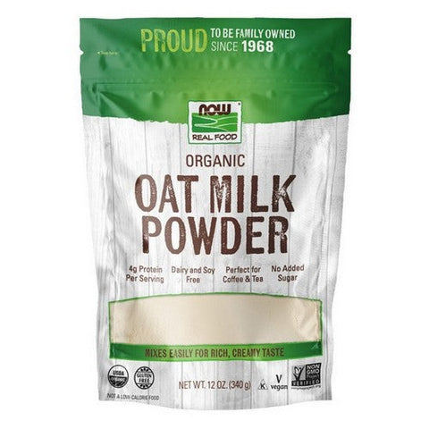 Now Foods, Organic Oat Milk Powder, 12 Oz Now Foods
