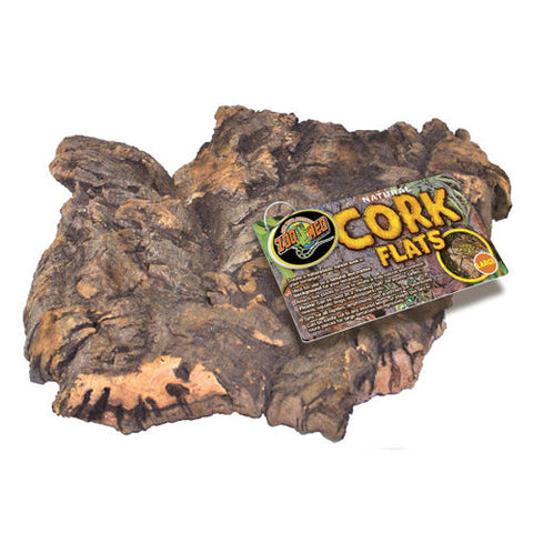 Zoo Med, Zoo Med Natural Cork Flats Background, Brown, 1 Each/Small Zoo Med