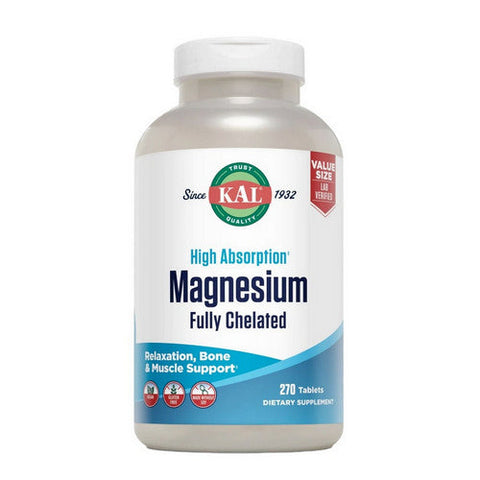 Kal, Magnesium Glycinate, 270 Count Kal