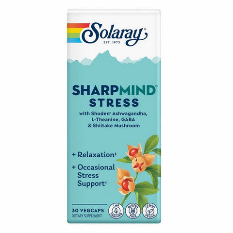 Solaray, SharpMind Stress, 30 Count Solaray