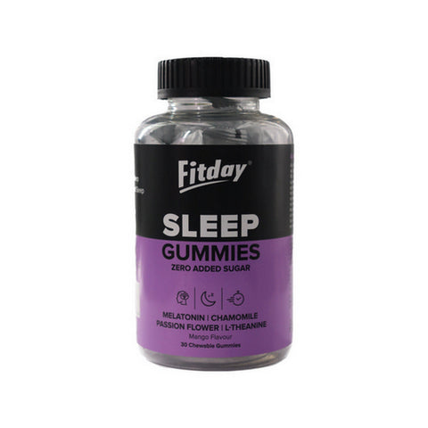 Fitday, Fitday Sleep Gummies, Mango Flavour 30 Chewable Gummies Fitday
