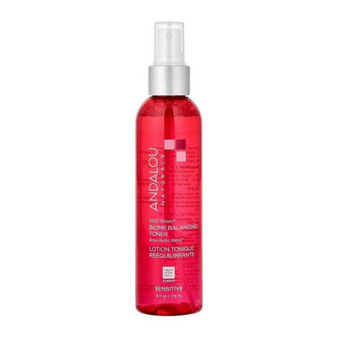 Andalou Naturals, 1000 Roses Biome Balancing Toner Sensitive, 6 Oz Andalou Naturals