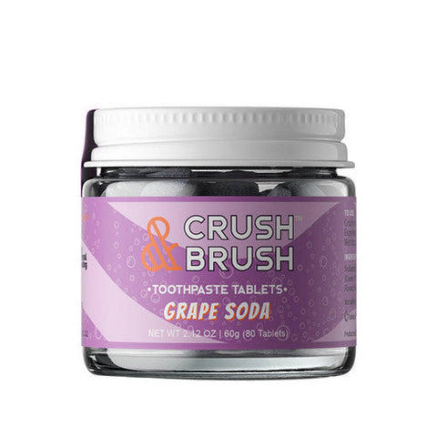 Nelson Naturals, Crush And Brush Grape Soda, 60 Grams Nelson Naturals