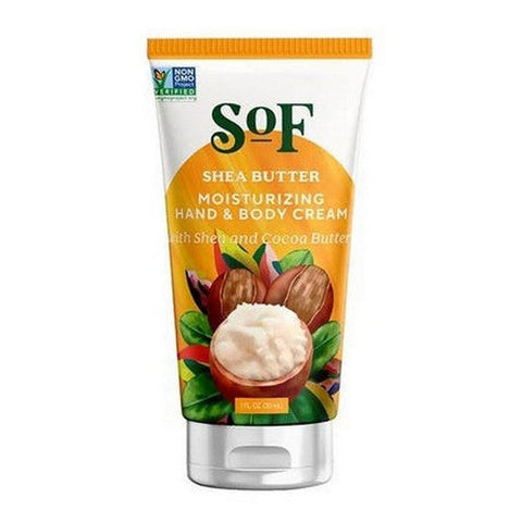 South Of France Soaps, Moisturizing Hand and Body Cream Shea Butter, 1 Oz South Of France Soaps