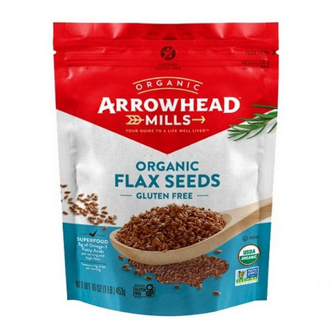 Arrowhead Mills, Arrowhead Mills Organic Flax Seeds, 16 Oz Arrowhead Mills