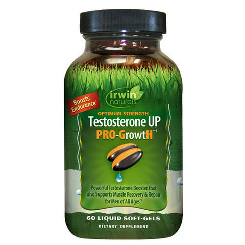 Irwin Naturals, Optimum Strength Testosterone UP PRO-Growth, 60 Softgels Irwin Naturals