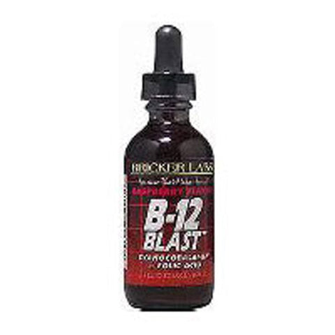 Bricker Labs, B-12 Blast Raspberry Liquid, 2 OZ EA Bricker Labs