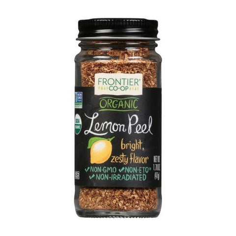 Frontier Coop, Organic Lemon Peel Granules, 1.70 Oz