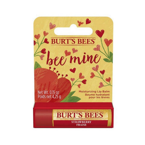 Burts Bees, Mine Moisturizing Strawberry Lip Balm, 0.15 Oz Burts Bees