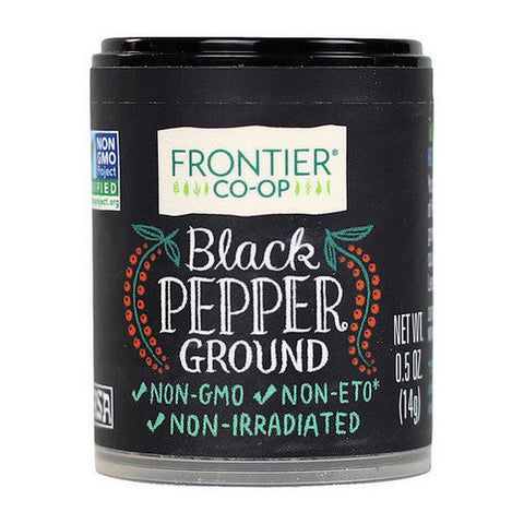 Frontier Coop, Black Pepper Ground, 0.5 Oz Frontier Coop