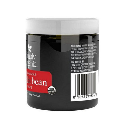 Simply Organic, Organic Vanilla Bean Paste, 4 Oz Simply Organic