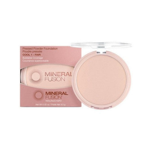 Mineral Fusion, Pressed Powder Foundation Cool 1 Fair, 0.32 Oz Mineral Fusion