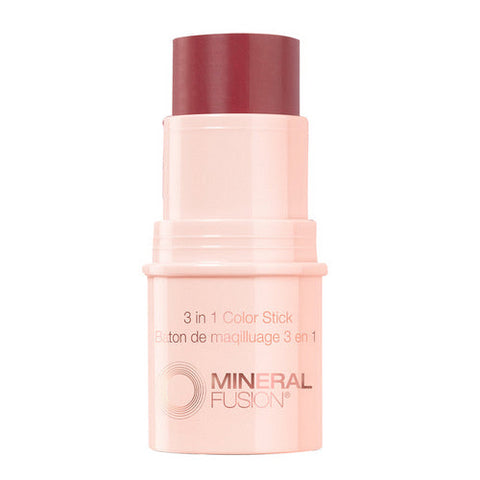 Mineral Fusion, 3-In-1 Berry Glow Sheer Color Stick, 0.18 Oz Mineral Fusion