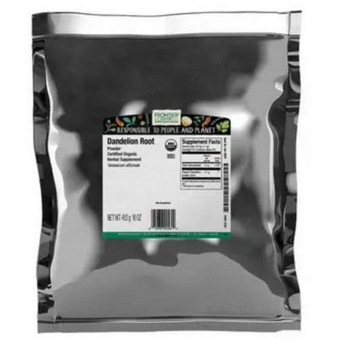 Frontier Coop, Organic Dandelion Root Powder, 1 Lb Frontier Coop